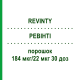 РЕВІНТІ (REVINTY) 184 мкг/22 мкг 30 доз порошок 3 шт - Вілантерол, Флутиказон EURIMPHARM