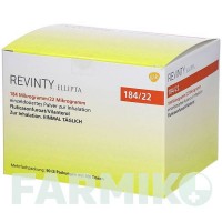 РЕВИНТИ (REVINTY) 184 мкг/22 мкг 30 доз порошок 3 шт - Вилантерол, Флутиказон ORIFARM