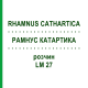 РАМНУС КАТАРТИКА (RHAMNUS CATHARTICA) LM 27 розчин 10 мл - Гомеопатія ARCANA DR.SEWERIN