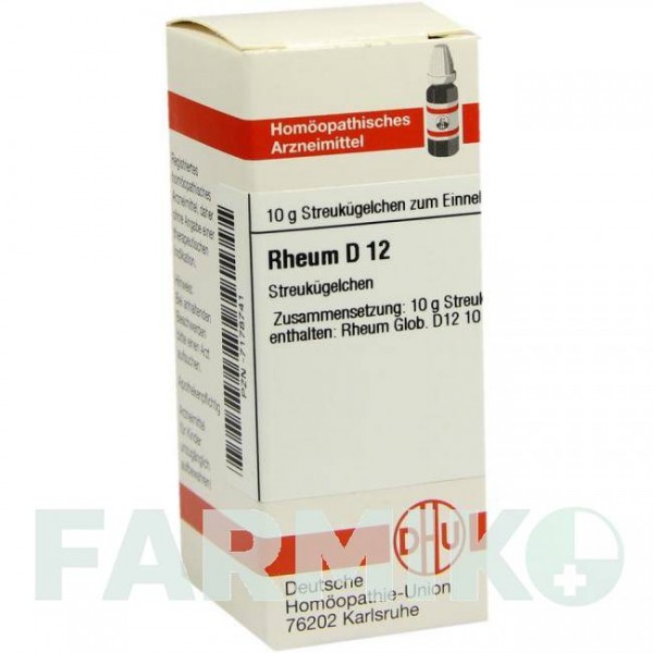 РЕУМ (RHEUM) D 12 глобули 10 г - Гомеопатия DHU