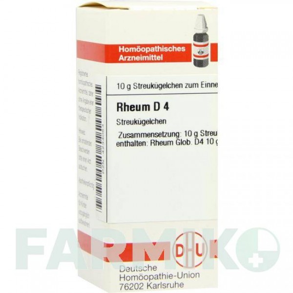 РЕУМ (RHEUM) D 4 глобули 10 г - Гомеопатія DHU