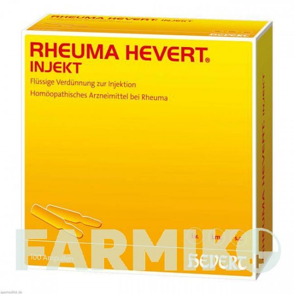 РЕВМА (RHEUMA) ампулы 100x2 мл - Гомеопатия HEVERT
