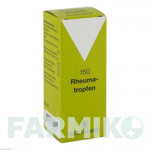 РЕВМАТРОПФЕН (RHEUMATROPFEN) краплі 50 мл - Гомеопатія NESTMANN PHARMA