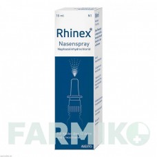 РИНЕКС (RHINEX) 0,05 спрей 10 мл - Нафазолин ARISTO PHARMA