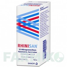 РИНИСАН (RHINISAN) 55 мкг/доза спрей 6,5 г - Триамцинолон A.NATTERMANN & CIE