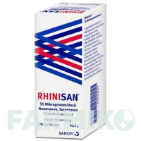 РИНИСАН (RHINISAN) 55 мкг/доза спрей 16,5 г - Триамцинолон A.NATTERMANN & CIE