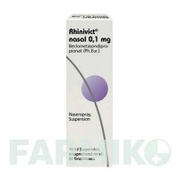 РІНІВІКТ (RHINIVICT) 0,1 мг спрей 10 мл - Беклометазон DERMAPHARM