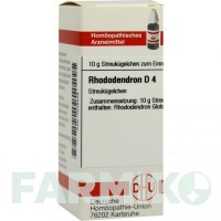 РОДОДЕНДРОН (RHODODENDRON) D 4 глобули 10 г - Гомеопатія DHU
