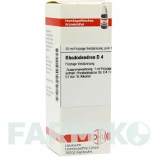 РОДОДЕНДРОН (RHODODENDRON) D 4 раствор 20 мл - Гомеопатия DHU