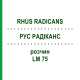 РУС РАДИКАНС (RHUS RADICANS) LM 75 раствор 10 мл - Гомеопатия ARCANA DR.SEWERIN