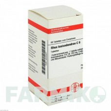 РУС ТОКСИКОДЕНДРОН (RHUS TOXICODENDRON) C 6 таблетки 80 шт - Гомеопатия DHU