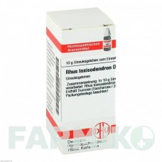 РУС ТОКСИКОДЕНДРОН (RHUS TOXICODENDRON) D 30 глобули 10 г - Гомеопатія DHU
