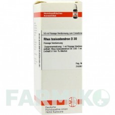 РУС ТОКСИКОДЕНДРОН (RHUS TOXICODENDRON) D 30 раствор 50 мл - Гомеопатия DHU