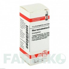 РУС ТОКСИКОДЕНДРОН (RHUS TOXICODENDRON) D 4 глобули 10 г - Гомеопатія DHU