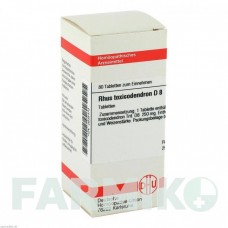 РУС ТОКСИКОДЕНДРОН (RHUS TOXICODENDRON) D 8 таблетки 80 шт - Гомеопатія DHU