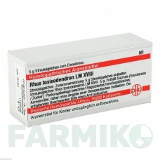 РУС ТОКСИКОДЕНДРОН (RHUS TOXICODENDRON) LM XVIII глобули 5 г - Гомеопатія DHU