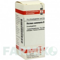 РИЦИНУС КОМУНІС (RICINUS COMMUNIS) D 6 глобули 10 г - Гомеопатія DHU