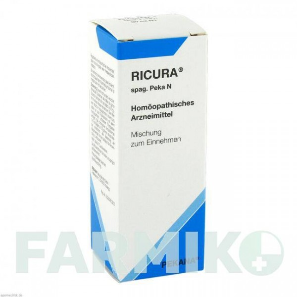 РИКУРА (RICURA) капли 30 мл - Гомеопатия PEKANA NATURHEILMITTEL
