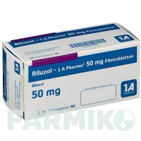 РИЛУЗОЛ (RILUZOL) 50 мг таблетки 56 шт - Рилузол 1 A PHARMA