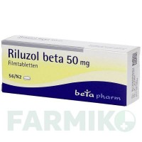 РИЛУЗОЛ (RILUZOL) 50 мг таблетки 56 шт - Рилузол BETAPHARM