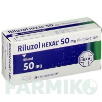 РИЛУЗОЛ (RILUZOL) 50 мг таблетки 28 шт - Рилузол HEXAL