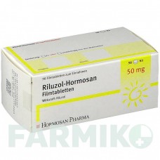 РИЛУЗОЛ (RILUZOL) 50 мг таблетки 98 шт - Рилузол HORMOSAN PHARMA