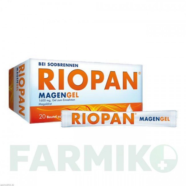 РІОПАН (RIOPAN) гель 20x10 мл - Магалдрат DR.KADE