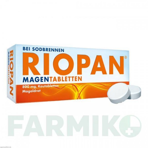 РИОПАН (RIOPAN) таблетки 100 шт - Магалдрат DR.KADE