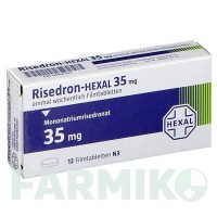 РИЗЕДРОН (RISEDRON) 35 мг таблетки 12 шт - Ризедронова кислота HEXAL
