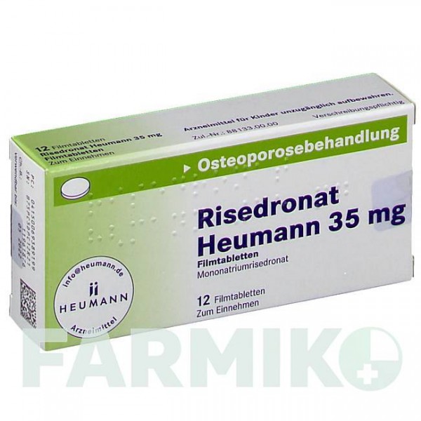 РИЗЕДРОНАТ (RISEDRONAT) 35 мг таблетки 12 шт - Ризедронова кислота HEUMANN PHARMA