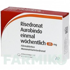 РИЗЕДРОНАТ (RISEDRONAT) 35 мг таблетки 4 шт - Ризедронова кислота PUREN PHARMA