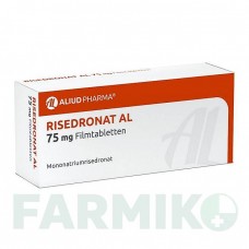 РИЗЕДРОНАТ (RISEDRONAT) 75 мг таблетки 6 шт - Ризедронова кислота ALIUD PHARMA