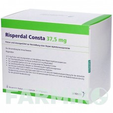 РИСПЕРДАЛ КОНСТА (RISPERDAL CONSTA) 37,5 мг порошок 1 шт - Рисперидон EURIMPHARM