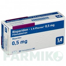 РИСПЕРИДОН (RISPERIDON) 0,5 мг таблетки 50 шт - Рисперидон 1 A PHARMA
