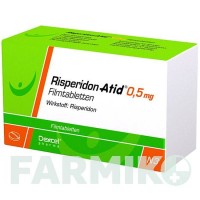 РИСПЕРИДОН (RISPERIDON) 0,5 мг таблетки 20 шт - Рисперидон DEXCEL PHARMA