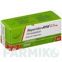РИСПЕРИДОН (RISPERIDON) 0,5 мг таблетки 50 шт - Рисперидон DEXCEL PHARMA