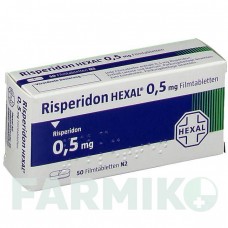 РИСПЕРИДОН (RISPERIDON) 0,5 мг таблетки 100 шт - Рисперидон HEXAL