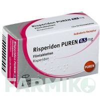 РИСПЕРИДОН (RISPERIDON) 0,5 мг таблетки 50 шт - Рисперидон PUREN PHARMA