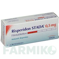РИСПЕРИДОН (RISPERIDON) 0,5 мг таблетки 50 шт - Рисперидон STADAPHARM