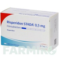РИСПЕРИДОН (RISPERIDON) 0,5 мг таблетки 100 шт - Рисперидон STADAPHARM