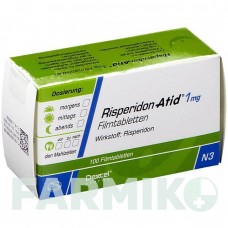 РИСПЕРИДОН (RISPERIDON) 1 мг таблетки 100 шт - Рисперидон DEXCEL PHARMA