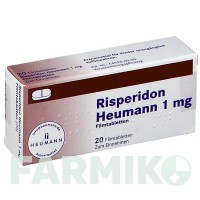 РИСПЕРИДОН (RISPERIDON) 1 мг таблетки 20 шт - Рисперидон HEUMANN PHARMA