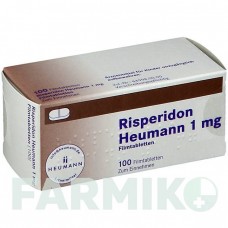 РИСПЕРИДОН (RISPERIDON) 1 мг таблетки 100 шт - Рисперидон HEUMANN PHARMA