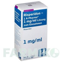 РИСПЕРИДОН (RISPERIDON) 1 мг/мл раствор 100 мл - Рисперидон 1 A PHARMA