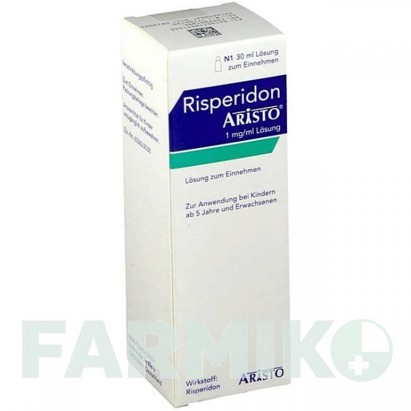 РИСПЕРИДОН (RISPERIDON) 1 мг/мл раствор 30 мл - Рисперидон ARISTO PHARMA