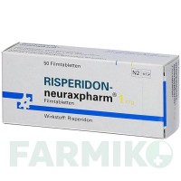 РИСПЕРИДОН (RISPERIDON) 1 мг таблетки 50 шт - Рисперидон NEURAXPHARM