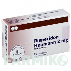 РИСПЕРИДОН (RISPERIDON) 2 мг таблетки 20 шт - Рисперидон HEUMANN PHARMA