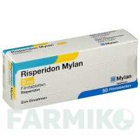 РИСПЕРИДОН (RISPERIDON) 2 мг таблетки 50 шт - Рисперидон VIATRIS