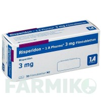 РИСПЕРИДОН (RISPERIDON) 3 мг таблетки 50 шт - Рисперидон 1 A PHARMA
