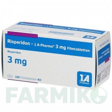 РИСПЕРИДОН (RISPERIDON) 3 мг таблетки 100 шт - Рисперидон 1 A PHARMA